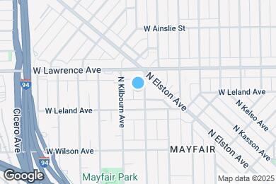 Map image of the property - 4728 N Kenneth Ave