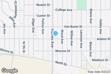 Map image of the property - 424 Adams St