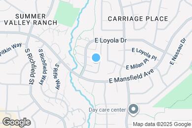 Map image of the property - 17652 E Loyola Dr