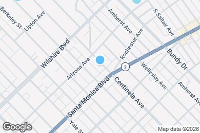 Map image of the property - 1333 Centinela Ave