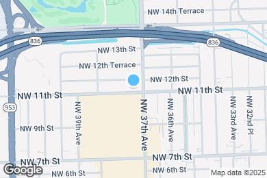 Map image of the property - 3711 NW 11th St
