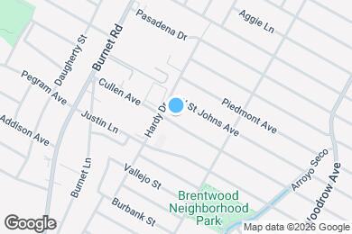 Map image of the property - 1910 Cullen Ave