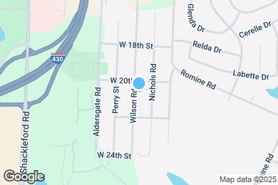 Map image of the property - 2009 Wilson Rd