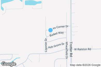 Map image of the property - 8436 Burket Way