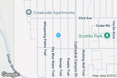 Map image of the property - 33345 Navajo Trl