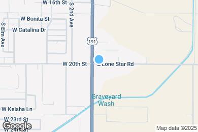 Map image of the property - 101 E Lone Star Rd