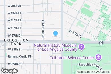 Map image of the property - 1128 W 37th Dr