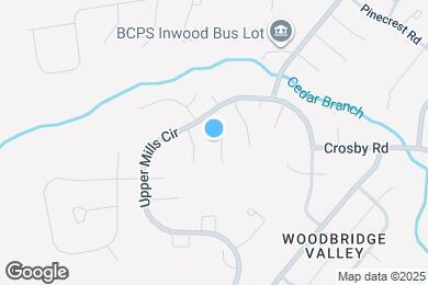 Map image of the property - 8 Stout Run Ct