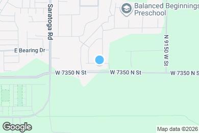 Map image of the property - 1409 Perelle Ln
