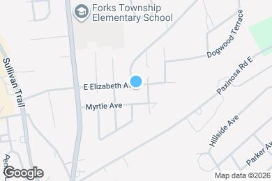 Map image of the property - 215 E Elizabeth Ave