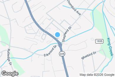 Map image of the property - 61 Bent Oaks Ln