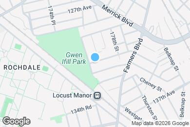 Map image of the property - 176-12 132nd Ave