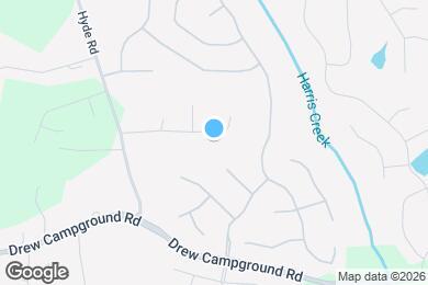 Map image of the property - 5430 Harris Creek Dr