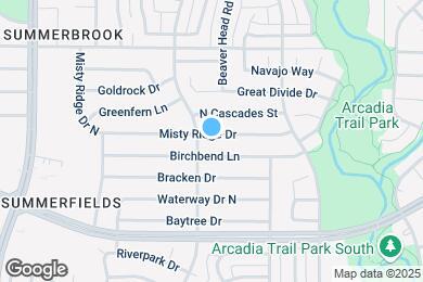 Map image of the property - 4708 Misty Ridge Dr