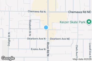 Map image of the property - 4885 River Rd N