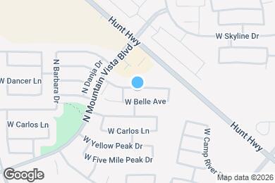 Map image of the property - 3129 W Dancer Ln