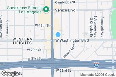 Map image of the property - 2165 W Washington Blvd