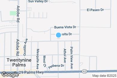 Map image of the property - 73952 Gorgonio Dr