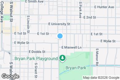 Map image of the property - 809 S Henderson St