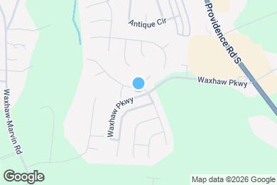 Map image of the property - 2108 Thorn Crest Dr
