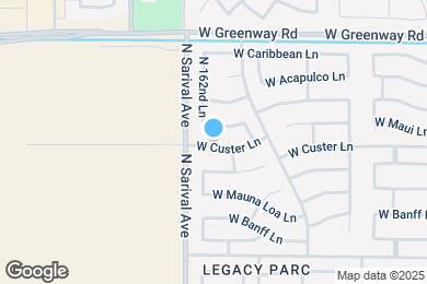 Map image of the property - 16244 W Custer Ln