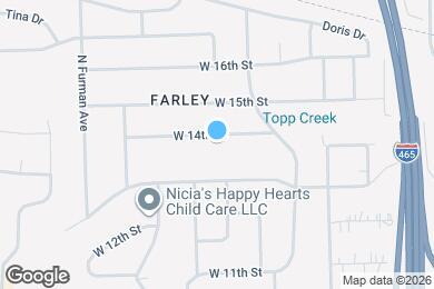 Map image of the property - 6605 W 14th St