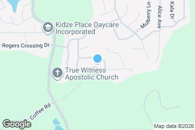 Map image of the property - 1620 Cutters Mill Dr