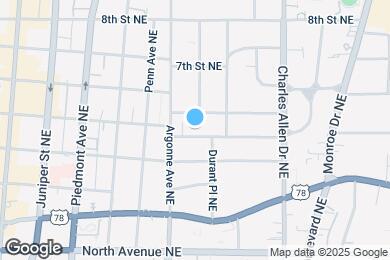 Map image of the property - 328 5th St NE