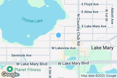 Map image of the property - 170 W Crystal Lake Ave