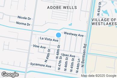 Map image of the property - 4000 La Vista Ave