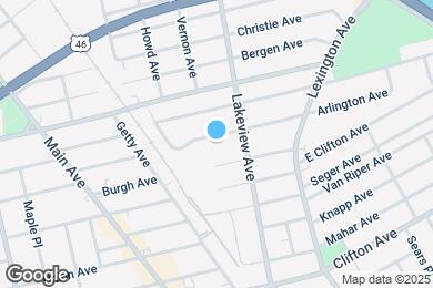 Map image of the property - 157 Arlington Ave