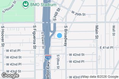 Map image of the property - 336 W 41st St