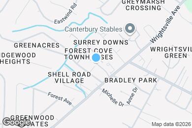 Map image of the property - 5813 Wrightsville Ave