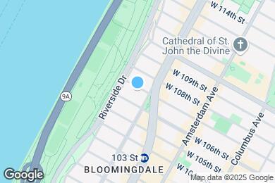 Map image of the property - 308 W 107th St