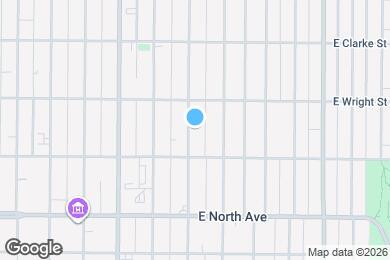 Map image of the property - 2438 N 1st St