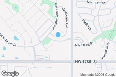 Map image of the property - 2924 NW 181st St