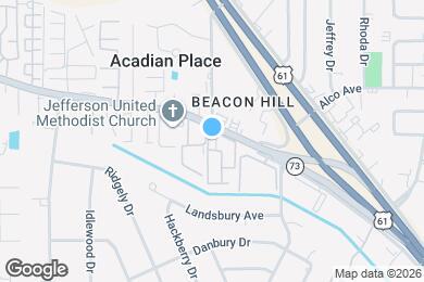 Map image of the property - 10426 Jefferson Hwy