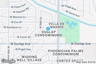 Map image of the property - 3526 W Dunlap Ave