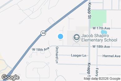 Map image of the property - 1173 Apple Ct