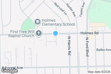 Map image of the property - 1326 Holmes Rd