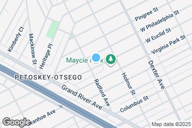 Map image of the property - 4094 W Euclid St