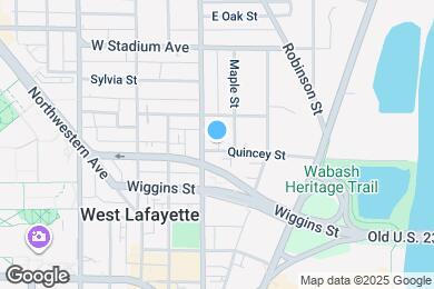 Map image of the property - 105 Quincy St