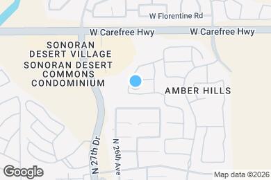 Map image of the property - 2534 W Tumbleweed Dr