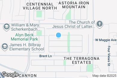 Map image of the property - 9028 W Wolf Dancer Ave