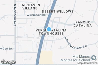 Map image of the property - 88 E Cholla Shadows Dr