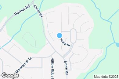Map image of the property - 3661 Morinda Dr