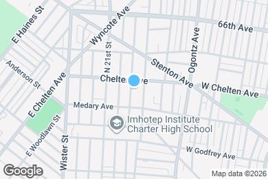 Map image of the property - 6335 N Woodstock St