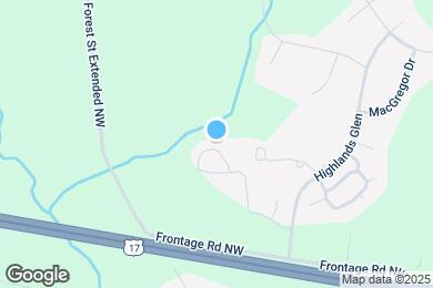 Map image of the property - 73 Highland Forest Cir
