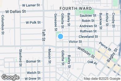 Map image of the property - 1610 Victor St