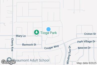 Map image of the property - 1630 Le Conte Dr
